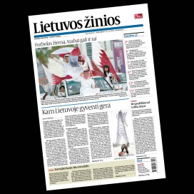 🇱🇹 “Lietuvos žinios” Cover